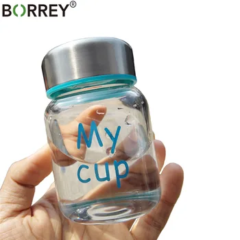BORREY 150Ml Glass Small Water Bottle High Temperature Resistant Borosilicate Glass Mini Water Bottle For Kids Cute Glass Bottle
BORREY 150Ml Glass Small Water Bottle High Temperature Resistant Borosilicate Glass Mini Water Bottle For Kids Cute Glass Bottle