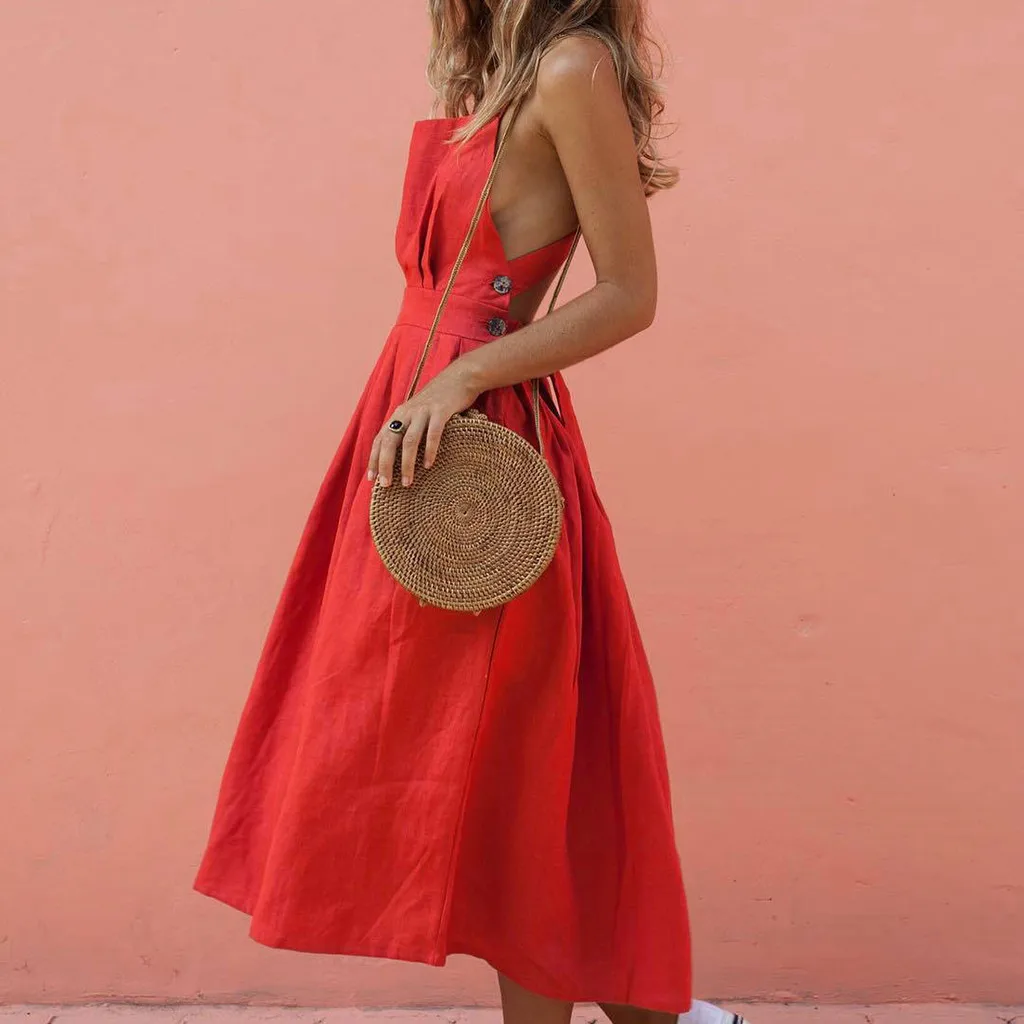 2019 Nova Vadim mulheres Vestido casual Moda Primavera Casual Vestidos de Elegante Feminino Vestidos Sexy Clube de Pulso beach
2019 Nova Vadim mulheres Vestido casual Moda Primavera Casual Vestidos de Elegante Feminino Vestidos Sexy Clube de Pulso beach