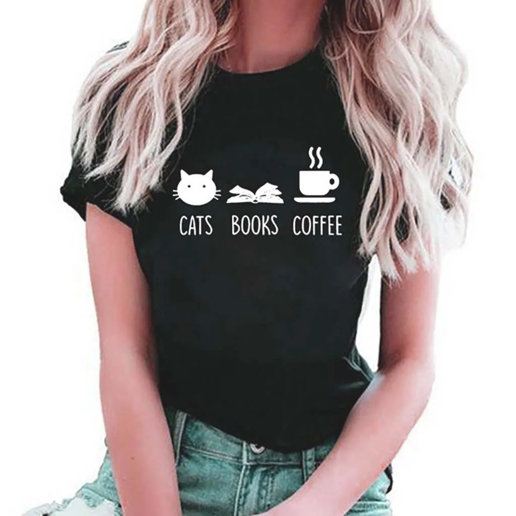 Harajuku Woman T Shirt Cat Afternoon Tea Short Sleeve Round Neck Summer Tops Vetement Femme Plus Size Cheap Clothes For Women
Harajuku Woman T Shirt Cat Afternoon Tea Short Sleeve Round Neck Summer Tops Vetement Femme Plus Size Cheap Clothes For Women