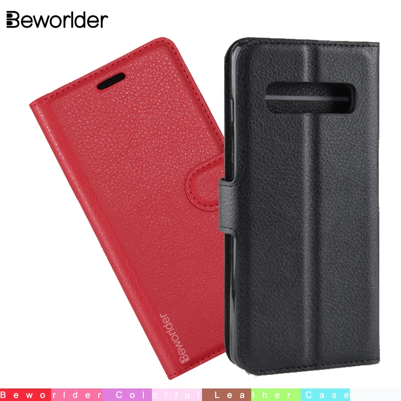 Чехол из искусственной кожи Beworlder для Samsung Galaxy S10 S10eCase S10Plus чехол Plus|Чехлы-портмоне|