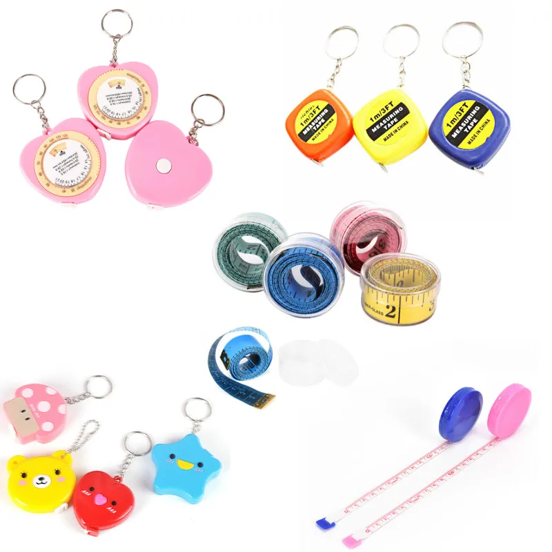 1m/1.5m Body Measuring Ruler Sewing Tailor Tape Measure Soft Flat Sewing Ruler Meter Sewing Measuring Tape Random Color
1m/1.5m Body Measuring Ruler Sewing Tailor Tape Measure Soft Flat Sewing Ruler Meter Sewing Measuring Tape Random Color