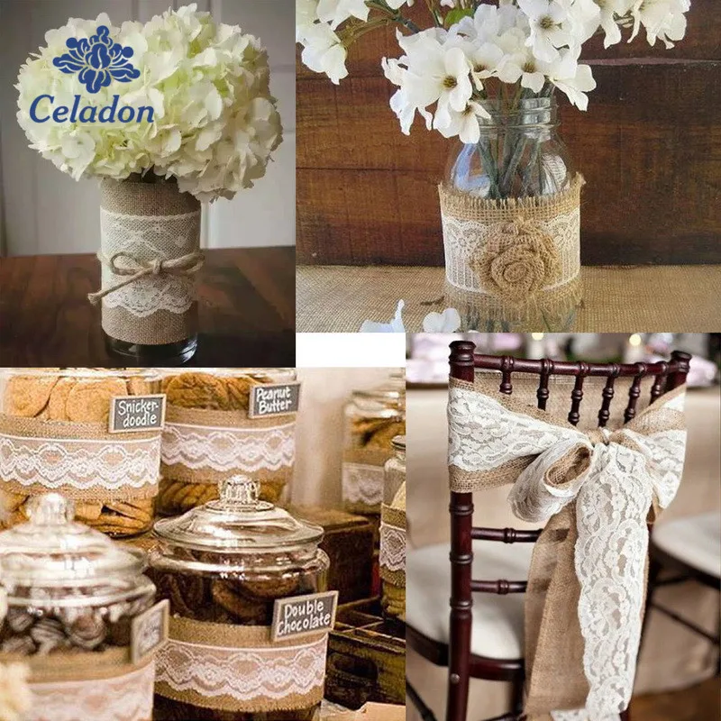 Лента из натурального джута 2 м 5 см в рулонах|ribbon ribbon|ribbon naturalribbon for lace |