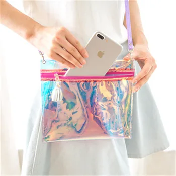 Milk bear Summer Lucency Women Messenger Bag Fashion Heart Print Small Envelope Bag Laser Hologram Girl Strap Shoulder Clear Han
Milk bear Summer Lucency Women Messenger Bag Fashion Heart Print Small Envelope Bag Laser Hologram Girl Strap Shoulder Clear Han