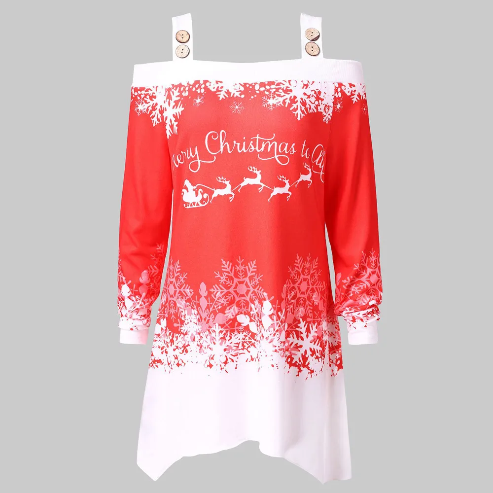 2019 Christmas Sweatshirt Women Casual Christmas Off Shoulder Printed Sweatshirt Top Blouse
2019 Christmas Sweatshirt Women Casual Christmas Off Shoulder Printed Sweatshirt Top Blouse