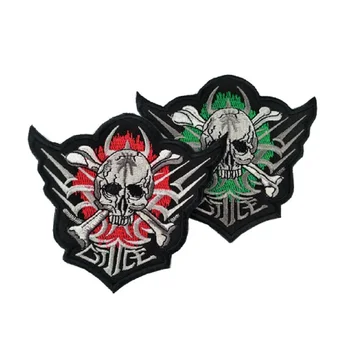 10pcs/lot 3D high quality 100% Embroidery patches Loop And Hook The death terminator patches magic stickers The terminator
10pcs/lot 3D high quality 100% Embroidery patches Loop And Hook The death terminator patches magic stickers The terminator
