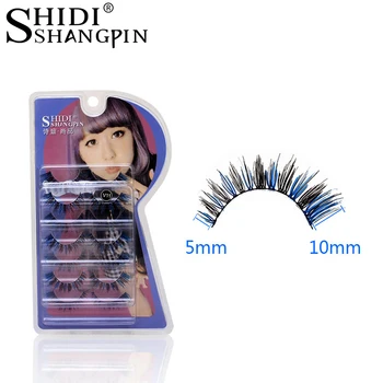 7 pairs Handmade Soft Fake Lashes Makeup Colorful Wispy Natural Eyelashes False Eyelash Extension Kit Professional Wholesaler
7 pairs Handmade Soft Fake Lashes Makeup Colorful Wispy Natural Eyelashes False Eyelash Extension Kit Professional Wholesaler