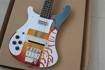 Left Handed Factory Custom Rickenback 4003 custom 4 strings Bass Electric Guitar ricken bass free shiping 
Left Handed Factory Custom Rickenback 4003 custom 4 strings Bass Electric Guitar ricken bass free shiping