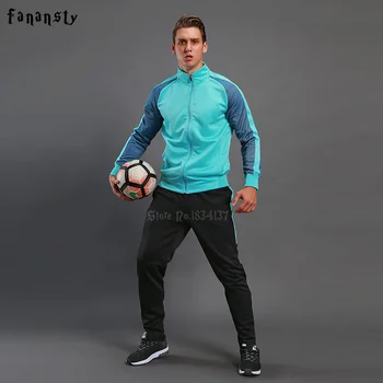 High quality tracksuit football 2017 men soccer training jacket suits adult customize uniforms kits winter sportswear set new
High quality tracksuit football 2017 men soccer training jacket suits adult customize uniforms kits winter sportswear set new