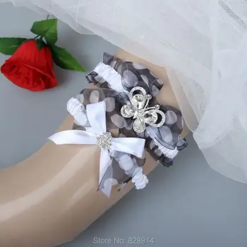 Fashion Luxury White Ribbon and Organza Elastic Wedding Garter Sets With Glass Stone Butterfly Design Handmade
Fashion Luxury White Ribbon and Organza Elastic Wedding Garter Sets With Glass Stone Butterfly Design Handmade
