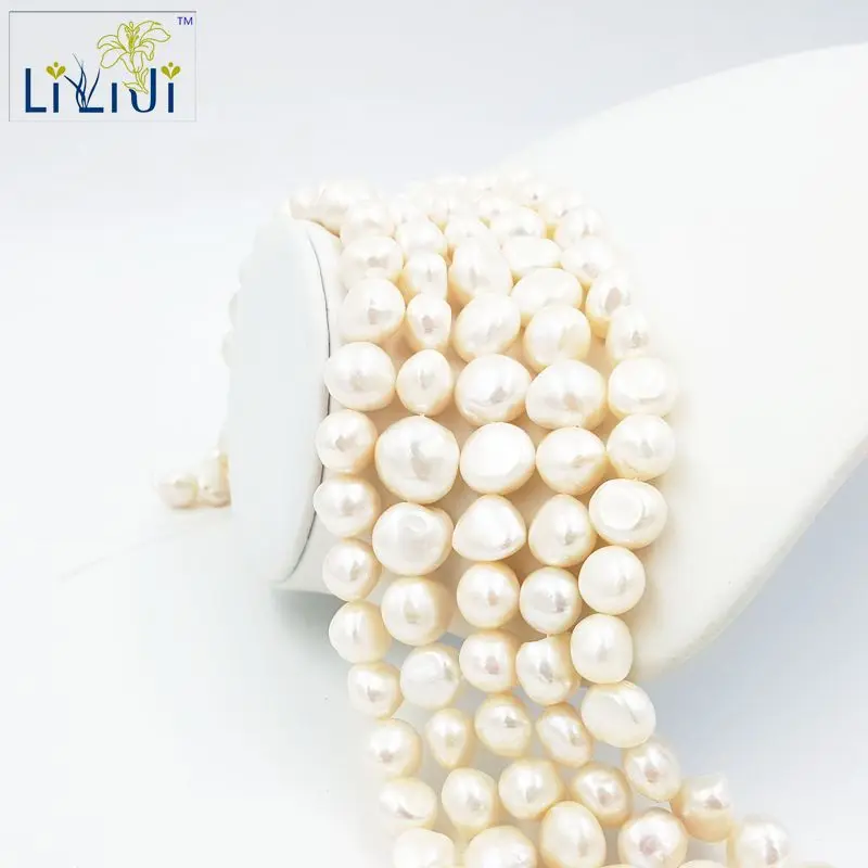 Lii Ji 12-16mm Natural Freeform Shape Freshwater Pearl Beads DIY Jewelry Making Spacer Beads 40cm/Strand
Lii Ji 12-16mm Natural Freeform Shape Freshwater Pearl Beads DIY Jewelry Making Spacer Beads 40cm/Strand