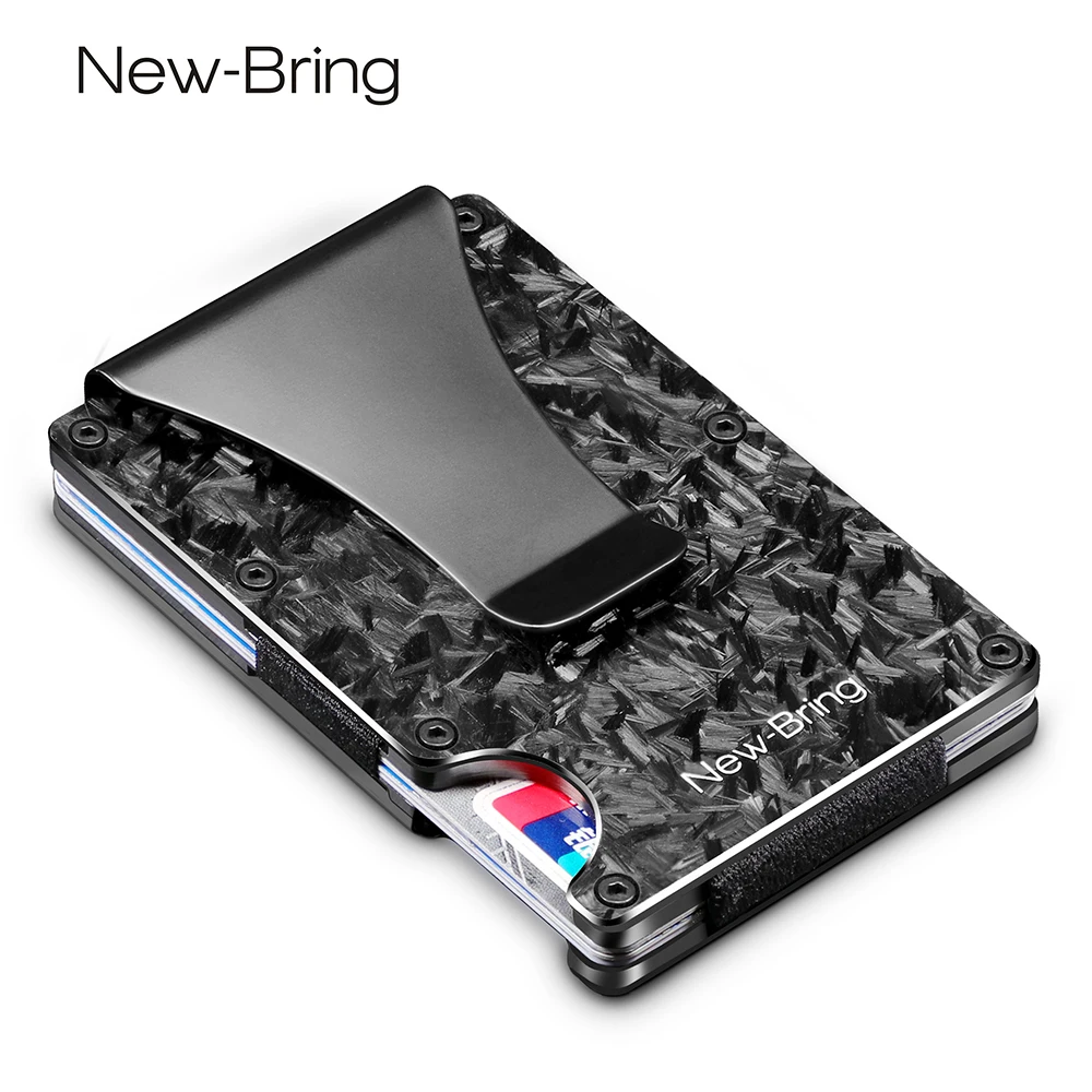 NewBring Slim Abstract Texture Carbon Fiber Card Holder Credit Card ID RFID Blocking Wallet Front Pocket Gift EDC Minimalist
NewBring Slim Abstract Texture Carbon Fiber Card Holder Credit Card ID RFID Blocking Wallet Front Pocket Gift EDC Minimalist