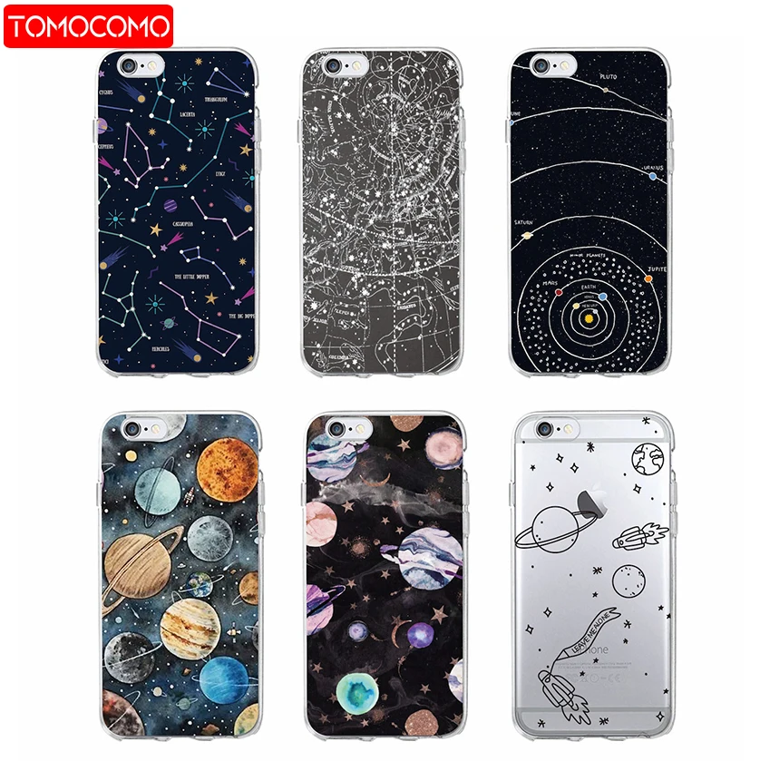 Outer Space Planet Spaceship Constellation Stars Moon Soft Clear Phone Case For iPhone 11 Pro 7 7Plus 6 6S 6Plus 5 5S X XS Max
Outer Space Planet Spaceship Constellation Stars Moon Soft Clear Phone Case For iPhone 11 Pro 7 7Plus 6 6S 6Plus 5 5S X XS Max