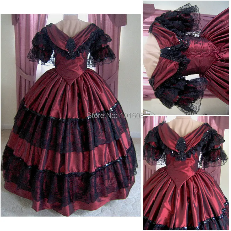 2017 new Victorian Corset Gothic/Civil War Southern Belle Ball Gown Dress Halloween dresses US 4-16 R-164
2017 new Victorian Corset Gothic/Civil War Southern Belle Ball Gown Dress Halloween dresses US 4-16 R-164