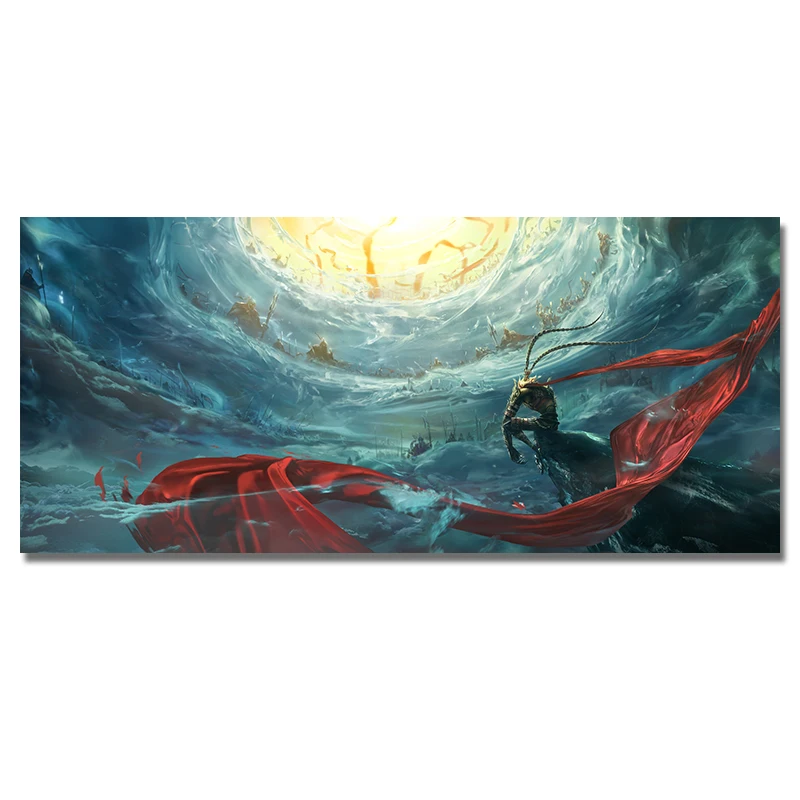 Monkey King Animated Movie Poster Wukong Against the Heaven Wall Art Picture Kids Room Decor Artwork Large Abstract Prints
Monkey King Animated Movie Poster Wukong Against the Heaven Wall Art Picture Kids Room Decor Artwork Large Abstract Prints