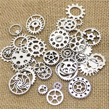 Wholesale Mix 50 pcs Vintage steampunk Charms Gear Pendant Antique Fit Bracelets necklace 
Wholesale Mix 50 pcs Vintage steampunk Charms Gear Pendant Antique Fit Bracelets necklace