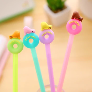 4pcs Polar Bear Gel Pen 0.5mm Ballpoint Black Color Ink Pens for Writing Cute Gift Stationery Office School Supplies A6237
4pcs Polar Bear Gel Pen 0.5mm Ballpoint Black Color Ink Pens for Writing Cute Gift Stationery Office School Supplies A6237