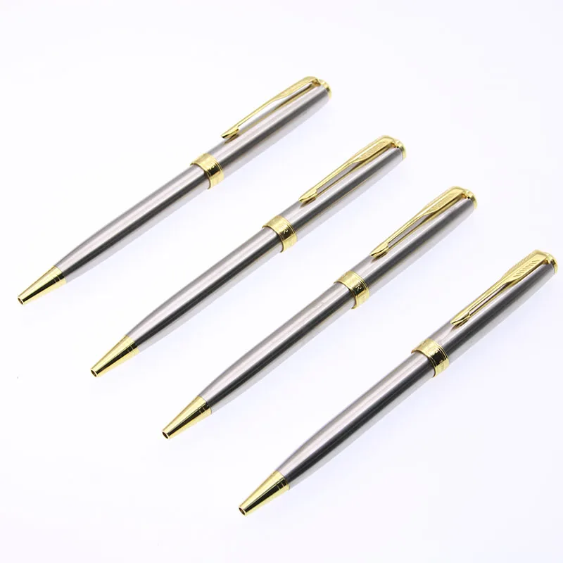 1 Pieces / Batch Of New Stainless Steel Rods Rotating Metal Ballpoint Pen Business All-steel Gold Folder Gift Stationery
1 Pieces / Batch Of New Stainless Steel Rods Rotating Metal Ballpoint Pen Business All-steel Gold Folder Gift Stationery