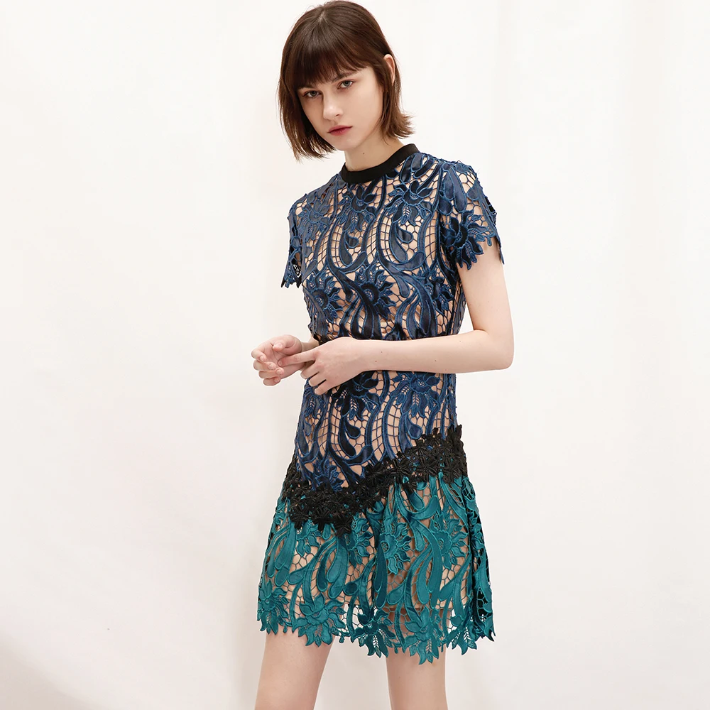 Self Portrait Dress 2017 Women Spring Summer Elegant Sexy Slim Hollow Out A-line Mini Patchwork Lace Dress Female
Self Portrait Dress 2017 Women Spring Summer Elegant Sexy Slim Hollow Out A-line Mini Patchwork Lace Dress Female