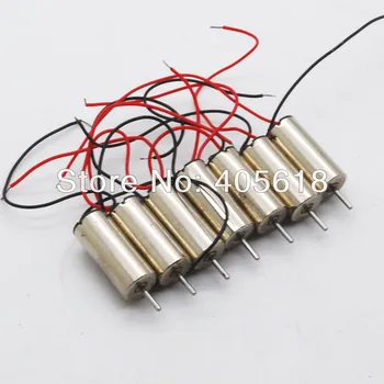 Free shipping!!! 20pcs 6X14mm 3.7V 35000rpm DC Coreless Motor for High-speed Model Aircraft Model or DIY Toy
Free shipping!!! 20pcs 6X14mm 3.7V 35000rpm DC Coreless Motor for High-speed Model Aircraft Model or DIY Toy