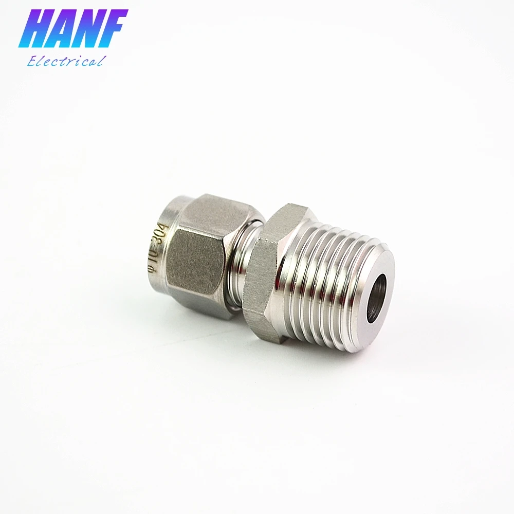 1pcs BSP 1/2" Male Thread x 10mm O.D Tube Compression Double Ferrules Fittings Connector 304 Stainless Steel
1pcs BSP 1/2" Male Thread x 10mm O.D Tube Compression Double Ferrules Fittings Connector 304 Stainless Steel