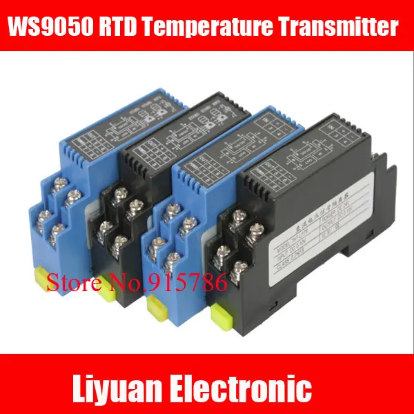 WS9050 RTD Temperature Transmitter / 4-20MA signal conditioner / 0-5V PT100 input signal isolation linear compensation 0-10V
WS9050 RTD Temperature Transmitter / 4-20MA signal conditioner / 0-5V PT100 input signal isolation linear compensation 0-10V