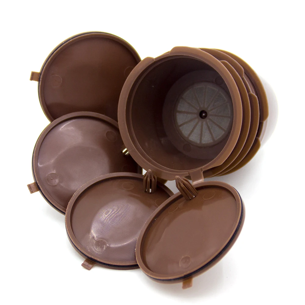 4pcs/Pack Reusable Nescafe Dolce Gusto Coffee Capsule Filter Cup Refillable Coffee Filter Baskets Pod Soft Taste Sweet capsule
4pcs/Pack Reusable Nescafe Dolce Gusto Coffee Capsule Filter Cup Refillable Coffee Filter Baskets Pod Soft Taste Sweet capsule