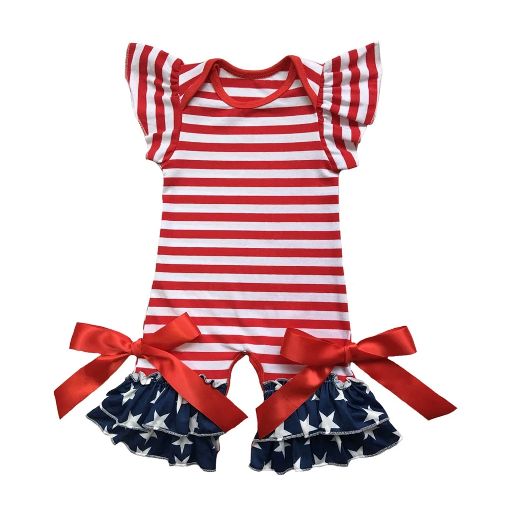 Baby Clothes Newborn 4th of July Romper Infant Girls Puff Sleeve Red White Strip Onesie American Flag Romper Baby Clothing
Baby Clothes Newborn 4th of July Romper Infant Girls Puff Sleeve Red White Strip Onesie American Flag Romper Baby Clothing