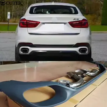 F16 X6 Stainless Steel muffler Exhausr Pipe Car tail throat + rear diffuser for BMW F16 X6 2016
F16 X6 Stainless Steel muffler Exhausr Pipe Car tail throat + rear diffuser for BMW F16 X6 2016