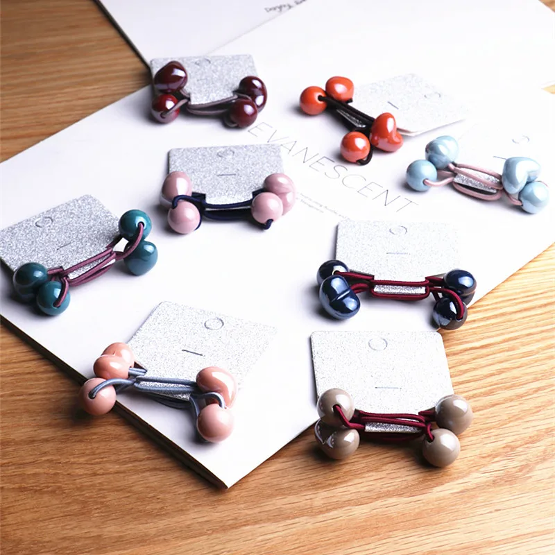 Korea Handmade Cartoon Shiny Acrylic Heart Ball Kids Children Girl Elastic Hair Bands Head wear Accessories-GMKEHRB017C5
Korea Handmade Cartoon Shiny Acrylic Heart Ball Kids Children Girl Elastic Hair Bands Head wear Accessories-GMKEHRB017C5
