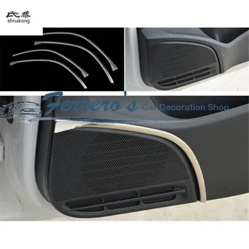 4pcs/lot Car stickers Stainless steel Door sound speaker cover decoration Sequins for 2011-2017 Volkswagen VW POLO 6R 6C
4pcs/lot Car stickers Stainless steel Door sound speaker cover decoration Sequins for 2011-2017 Volkswagen VW POLO 6R 6C
