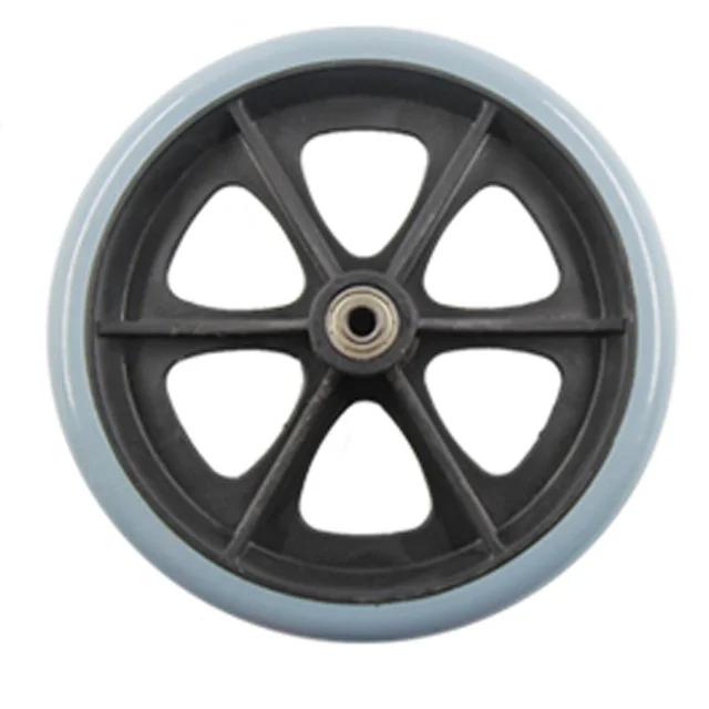 1xpair 8inch front wheels for manual wheelchair width 23mm * OD 192mm * Axle 46mm
1xpair 8inch front wheels for manual wheelchair width 23mm * OD 192mm * Axle 46mm