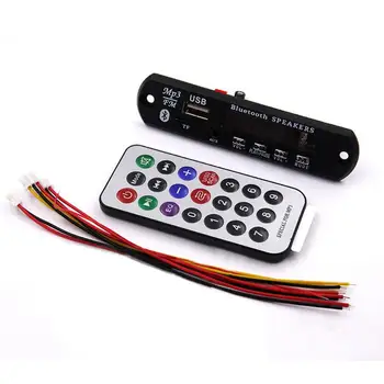 Auto Wireless Bluetooth 12V MP3 WMA Decoder Board Audio Module USB TF Radio for Car MP3 Speaker Accessories Decoder Board
Auto Wireless Bluetooth 12V MP3 WMA Decoder Board Audio Module USB TF Radio for Car MP3 Speaker Accessories Decoder Board