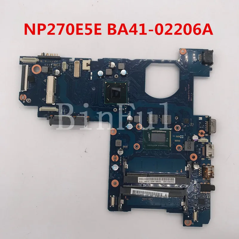 High quality For NP270 NP270E5E Laptop motherboard BA41-02206A BA92-12189B With SR0TY I3-3120M CPU 100% full Tested
High quality For NP270 NP270E5E Laptop motherboard BA41-02206A BA92-12189B With SR0TY I3-3120M CPU 100% full Tested