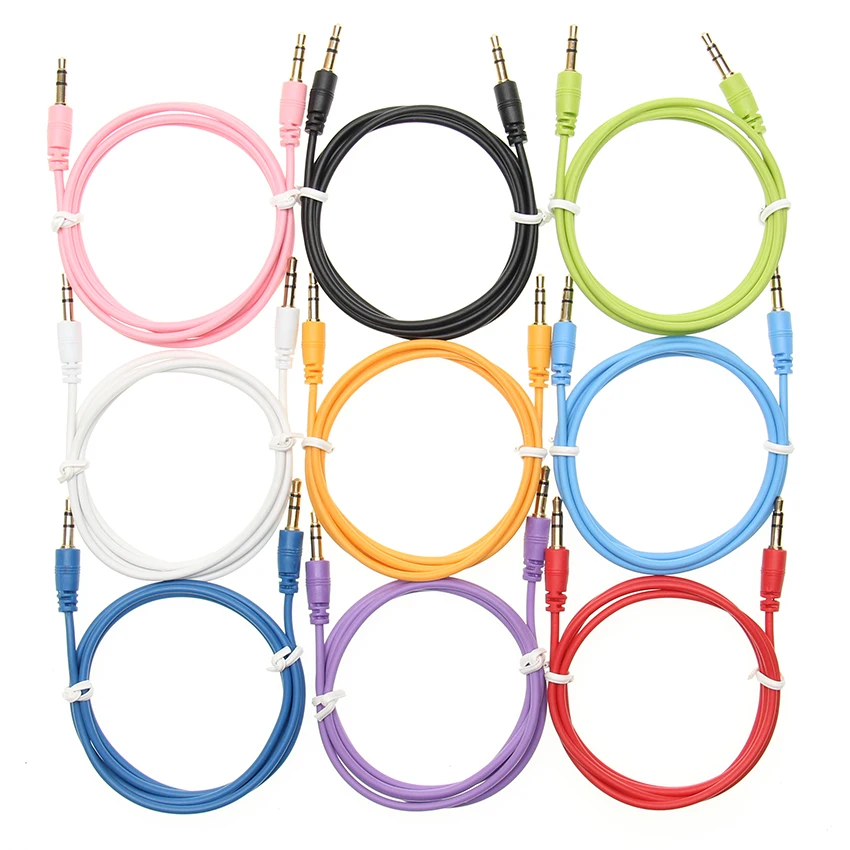 3.5 mm Jack Audio Cable 3.5mm Male To Male Stereo Auxiliary Cord for IPhone 6 6S Car MP3 MP4 Headphone Speaker AUX Cable
3.5 mm Jack Audio Cable 3.5mm Male To Male Stereo Auxiliary Cord for IPhone 6 6S Car MP3 MP4 Headphone Speaker AUX Cable