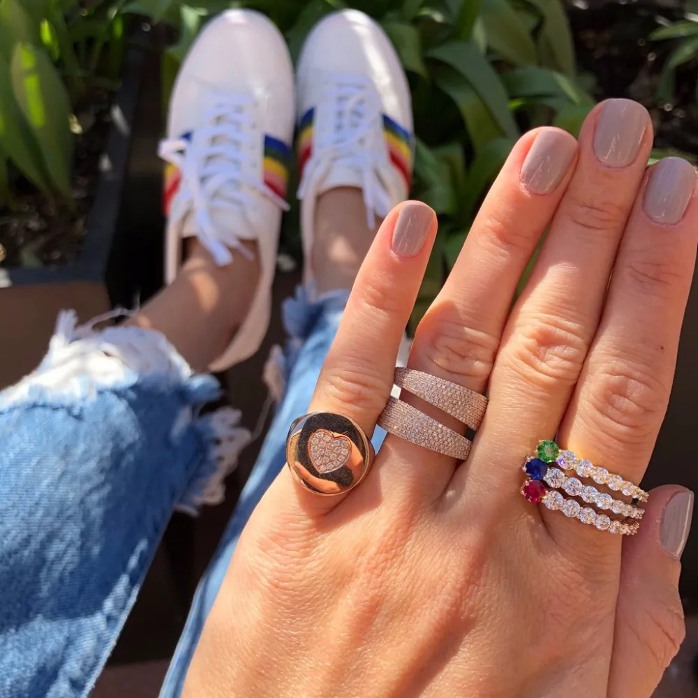 Custom Rings For Women Gold filled Pave Full AAA+ Cubic zirconia fashion female jewelry hip hop Party Ring Jewelry
Custom Rings For Women Gold filled Pave Full AAA+ Cubic zirconia fashion female jewelry hip hop Party Ring Jewelry