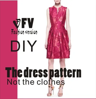 Dresses Sewing Pattern Template Cutting drawing Clothing DIY ((Not selling clothes)) BLQ- 141 
Dresses Sewing Pattern Template Cutting drawing Clothing DIY ((Not selling clothes)) BLQ- 141