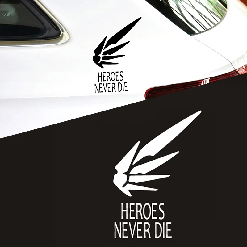 Car Sticker OVERWATCH Heroes NEVER DIE Sticker Personalized Styling Car Accessories Game Vinyl Sticker
Car Sticker OVERWATCH Heroes NEVER DIE Sticker Personalized Styling Car Accessories Game Vinyl Sticker