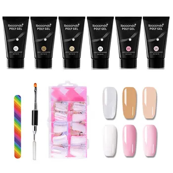 5/9/10pcs Poly Builder Gel Set 30ml Quick Building Finger Extension Crystal UV LED Jelly Acrylic Gel Nail Art Brush Tools Kit
5/9/10pcs Poly Builder Gel Set 30ml Quick Building Finger Extension Crystal UV LED Jelly Acrylic Gel Nail Art Brush Tools Kit