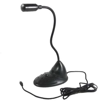 Mini Studio Speech Microphone 3.5mm Plug Gooseneck Mic Wired Microphone Flexible Stand for Computer PC Desktop Notebook
Mini Studio Speech Microphone 3.5mm Plug Gooseneck Mic Wired Microphone Flexible Stand for Computer PC Desktop Notebook