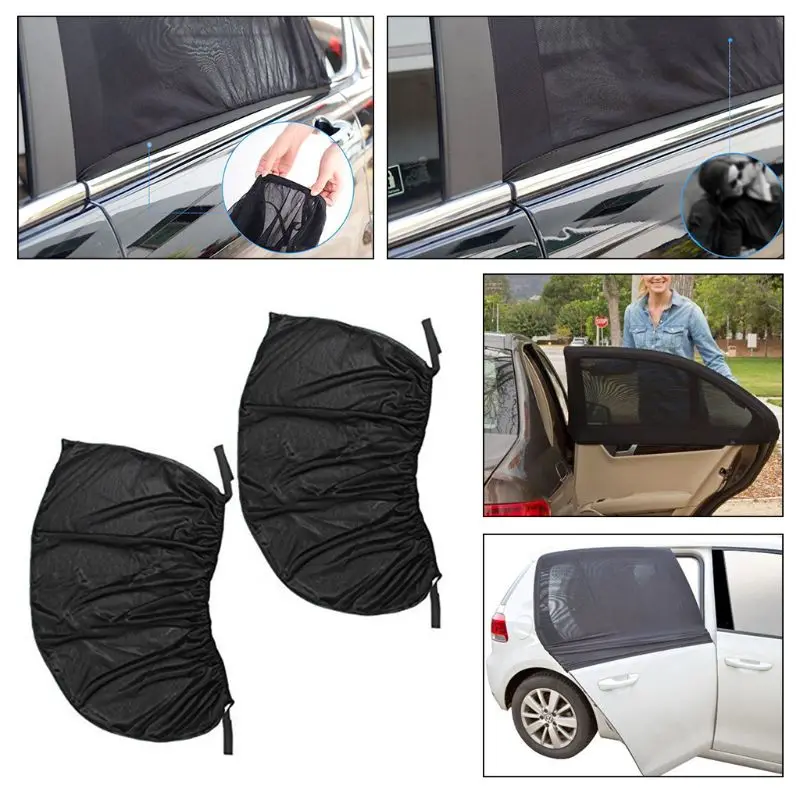 2Pcs Car Kids Sun Shade Shield Socks Rear Side Window Square UV Cover stretchable Mesh Car Sun Shade
2Pcs Car Kids Sun Shade Shield Socks Rear Side Window Square UV Cover stretchable Mesh Car Sun Shade