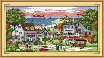 Comfortable bay scenery home decor canvas Cross Stitch kits 14ct white 11ct print embroidery DIY handmade needlework wall
Comfortable bay scenery home decor canvas Cross Stitch kits 14ct white 11ct print embroidery DIY handmade needlework wall