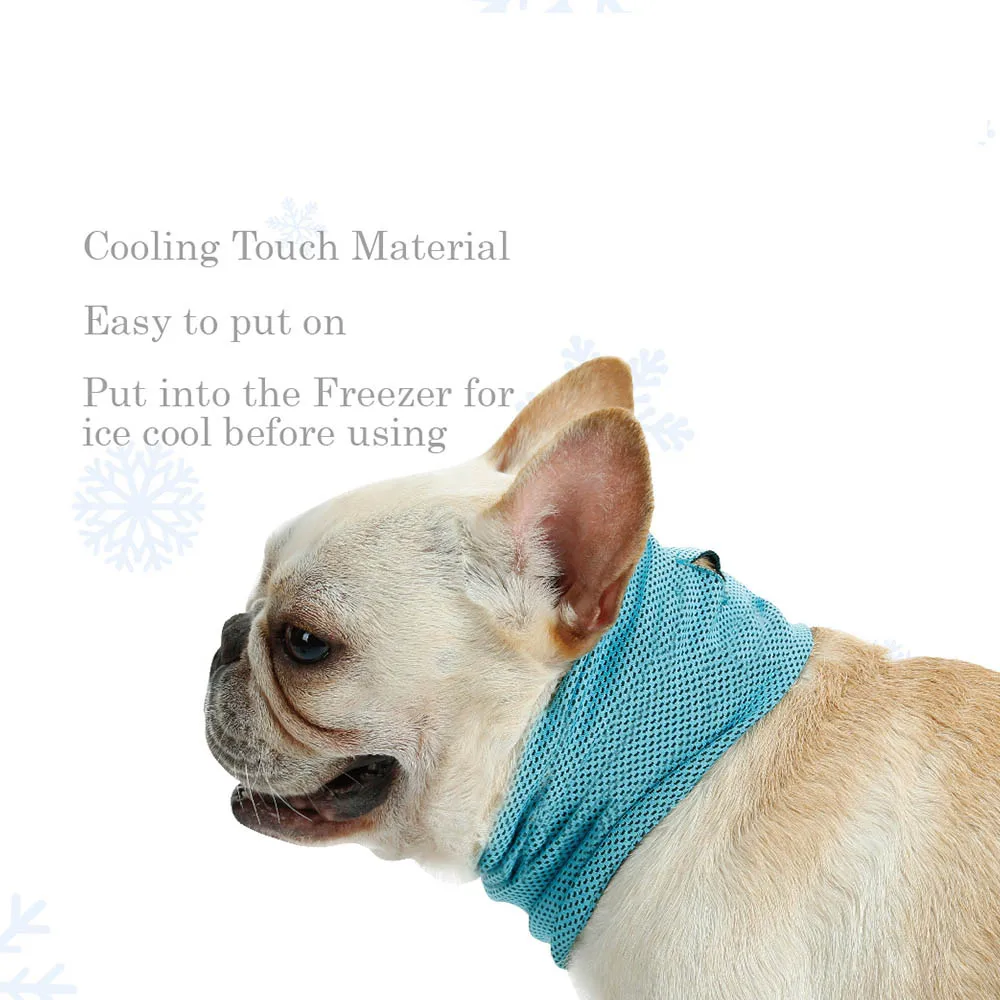 1PC Summer Pet Cooling Collars Instant Cooling Pet Bandana Dog Scarf Sunstroke Prevention Cooling Towel Wrap Neck For Dogs
1PC Summer Pet Cooling Collars Instant Cooling Pet Bandana Dog Scarf Sunstroke Prevention Cooling Towel Wrap Neck For Dogs