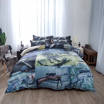 LLANCL Cool pictures Printed Quilt/Duvet/Comforter cover Adult Bedroom 3pcs Polyester Fiber Christmas Gift machine gun Print
LLANCL Cool pictures Printed Quilt/Duvet/Comforter cover Adult Bedroom 3pcs Polyester Fiber Christmas Gift machine gun Print
