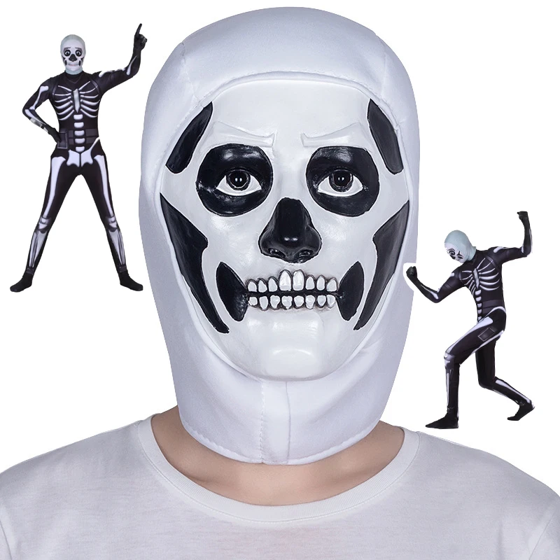 Halloween Fortnight Toy Team Leader Mask fortress night skull trooper Latex Mask Cosplay Costume set kids Adults TRICERA OPS
Halloween Fortnight Toy Team Leader Mask fortress night skull trooper Latex Mask Cosplay Costume set kids Adults TRICERA OPS
