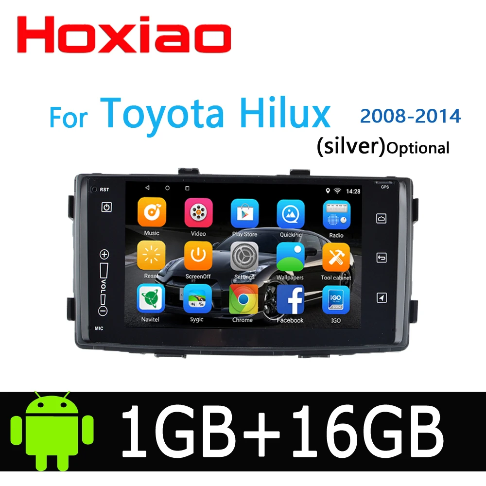 Hoxiao Android 8.1 for Toyota HILUX 2008-2014 GPS HD multimedia player map navigation WIFI ROS BT no DVD 7 inch oneDIN car radio
Hoxiao Android 8.1 for Toyota HILUX 2008-2014 GPS HD multimedia player map navigation WIFI ROS BT no DVD 7 inch oneDIN car radio