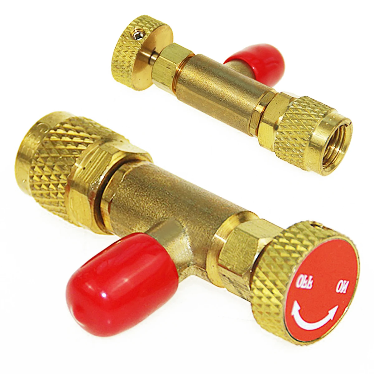 R410A Refrigeration Air conditioning Valve Safety Adapter 1/4