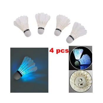 SZ-LGFM-Wonderful Night Sport LED Badminton A Box 4 PCS LED Badmintons Shuttlecocks
SZ-LGFM-Wonderful Night Sport LED Badminton A Box 4 PCS LED Badmintons Shuttlecocks