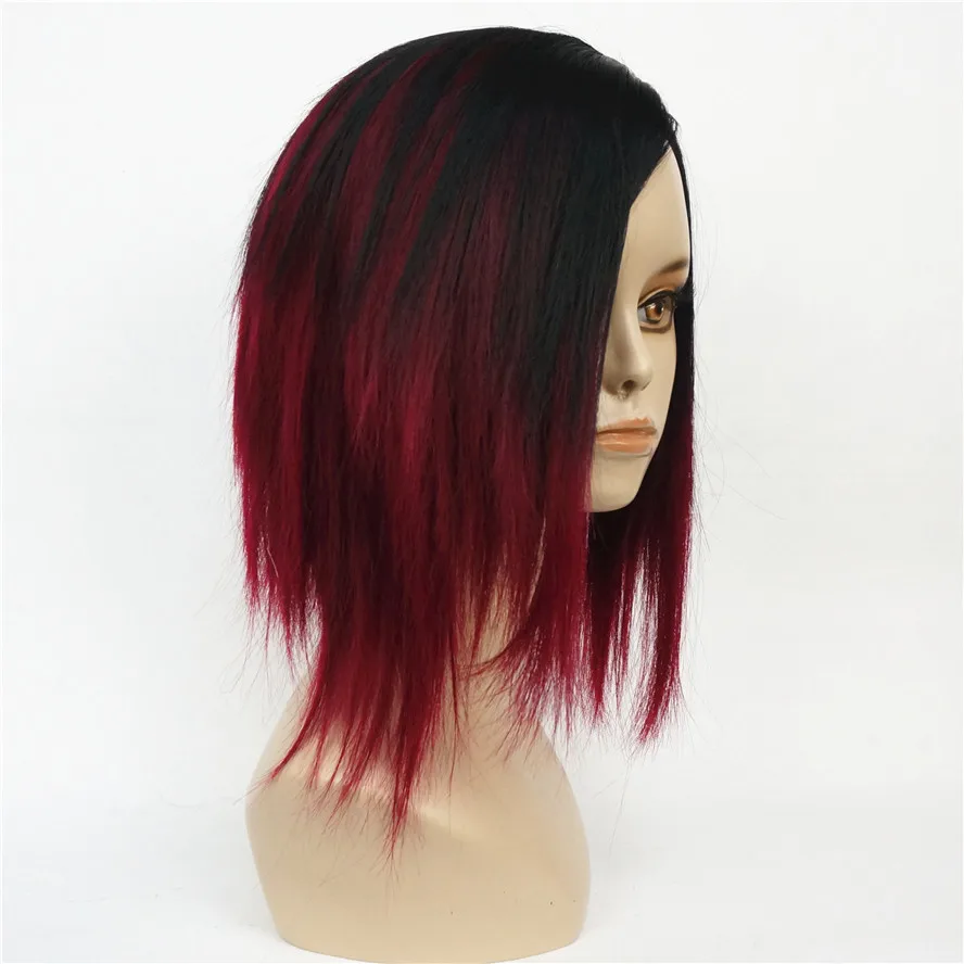 StrongBeauty Women's Short Straight Bob wig Deep wine Mix Black Natural Synthetic Full Wigs
StrongBeauty Women's Short Straight Bob wig Deep wine Mix Black Natural Synthetic Full Wigs