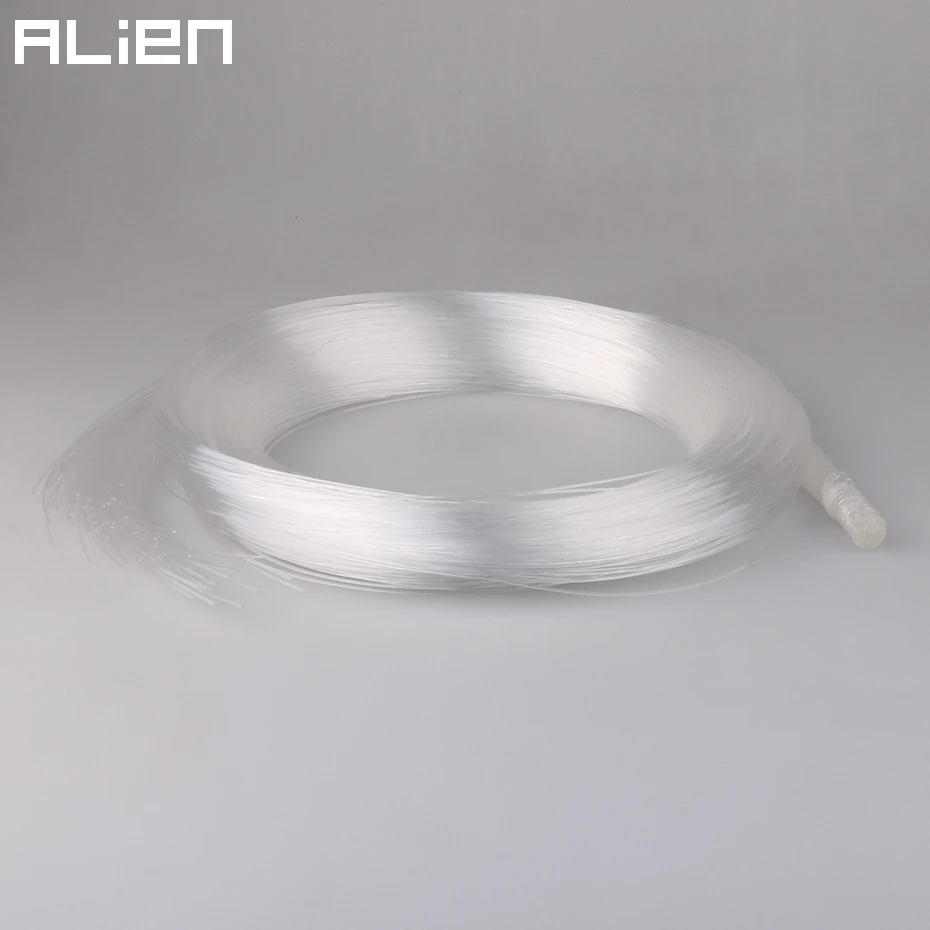 

ALIEN 0.75mm 2M 150pcs End Glow PMMA Plastic Optic Fiber Cable for Star Sky Ceiling All Kind LED Light Engine Driver