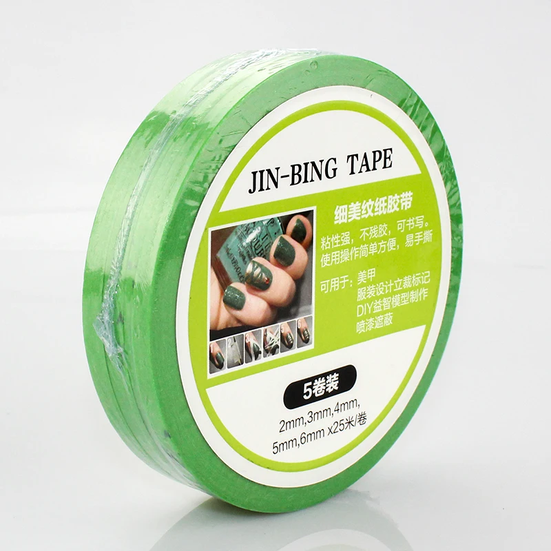 5Rolls Green2mm 3mm 4mm 5mm 6mm x 25m Washi Masking Tape Nail Art Tape Draping Tape Free Shipping
5Rolls Green2mm 3mm 4mm 5mm 6mm x 25m Washi Masking Tape Nail Art Tape Draping Tape Free Shipping